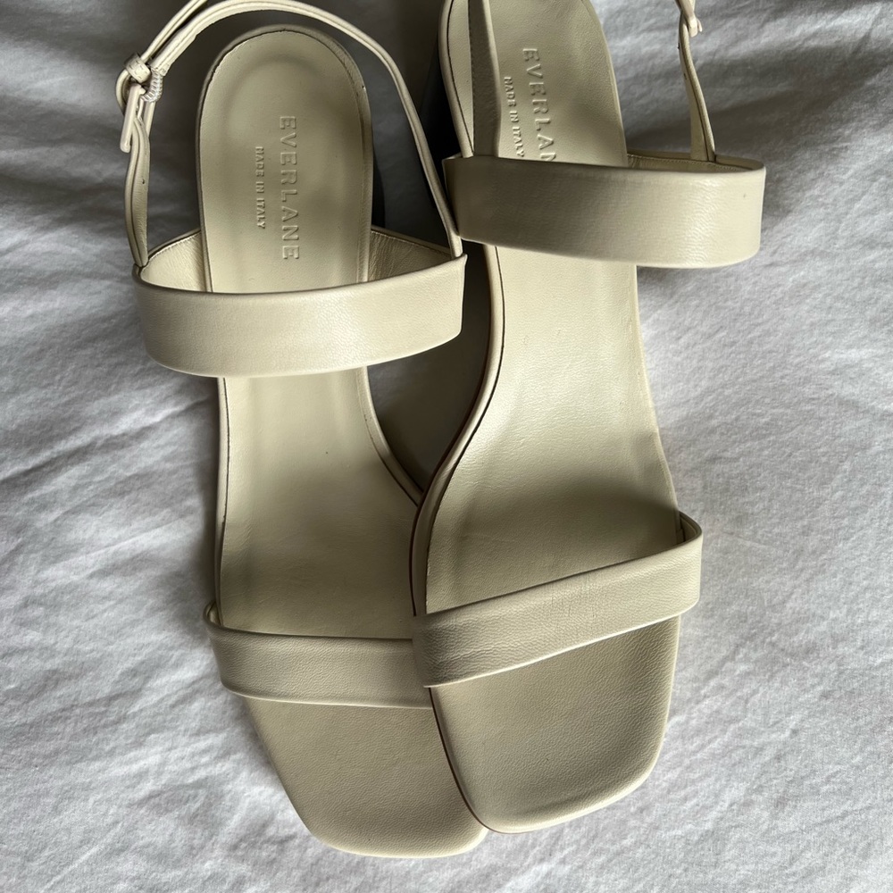Everlane straps heels